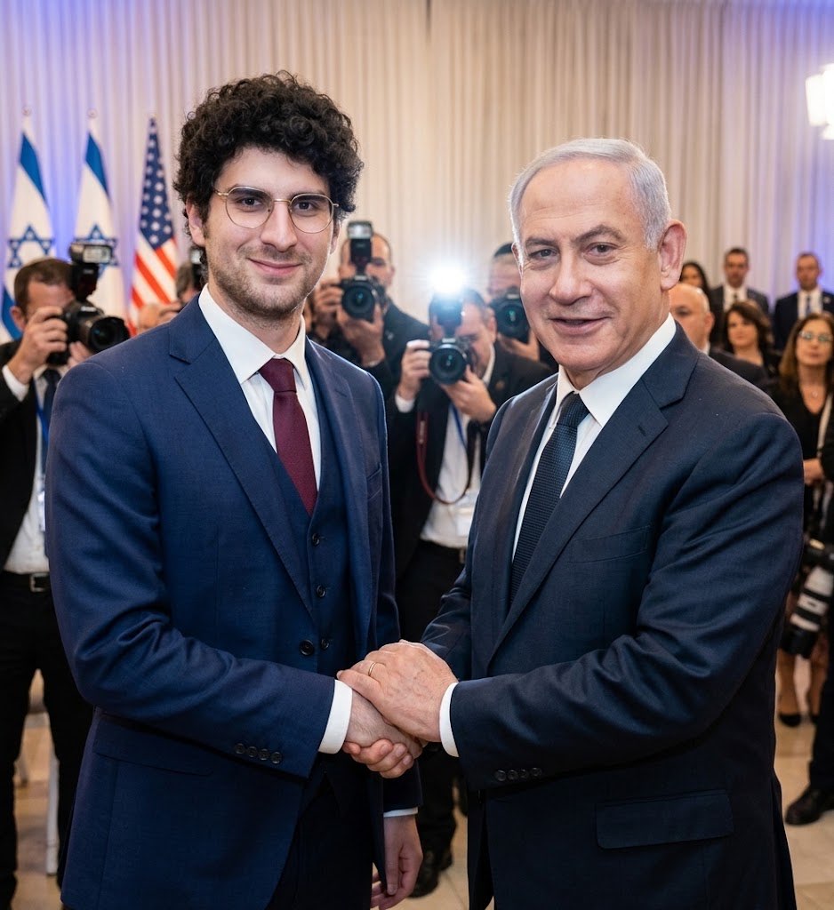 handshake with bibi